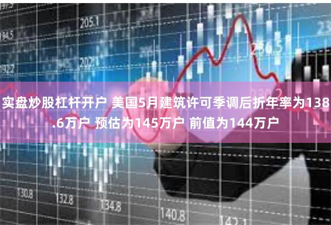 实盘炒股杠杆开户 美国5月建筑许可季调后折年率为138.6万户 预估为145万户 前值为144万户